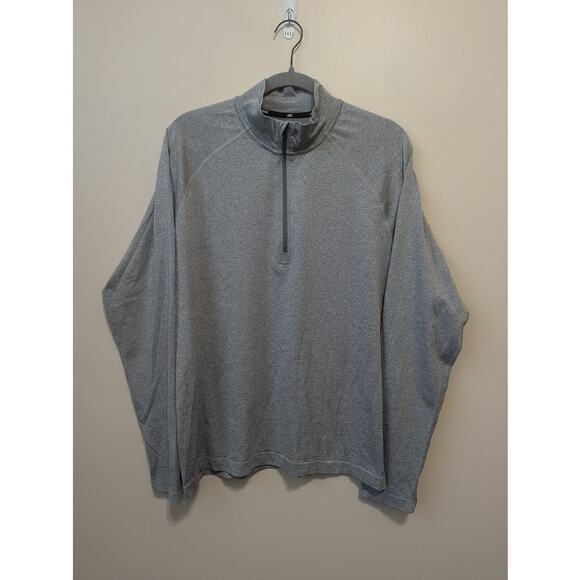 Rhone Men's 1/4 Zip Pullover Shirt Gray Lightweight Performance Men's Medium - Picture 1 of 6